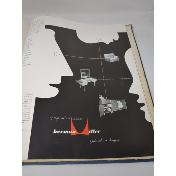 Vintage 1950 Best Advertising‎ Book Car Fashion Perfume Magazine Ads Design MCM - Picture 5 of 16